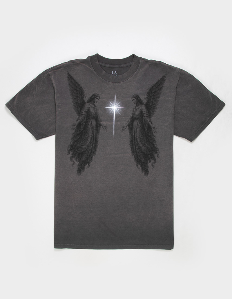 LA FAMILIA Angels Sing Mens Boxy Tee image number 0