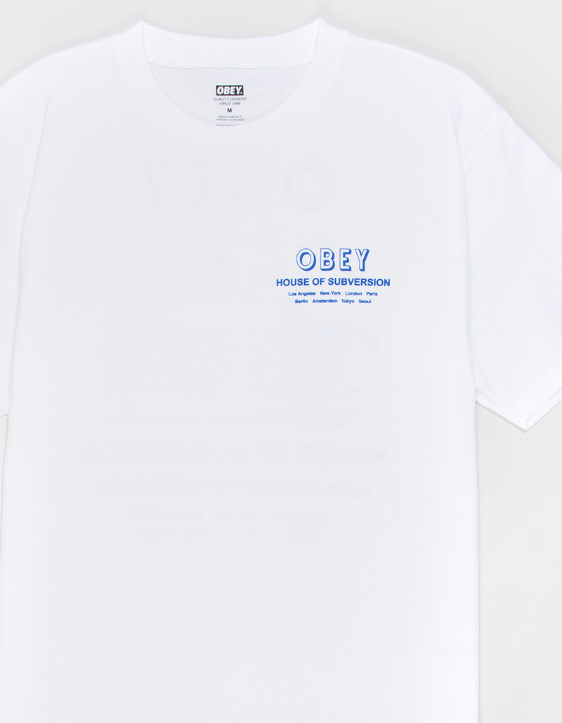 OBEY Subversion Mens Tee image number 2