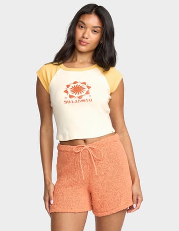 BILLABONG Beach Club Babe Womens Fitted Raglan Tee Primary Image