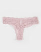 FULL TILT Allover Lace Thong image number 2