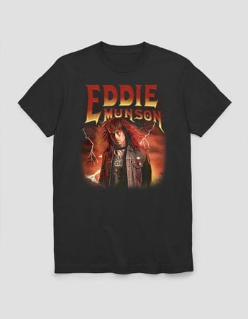 STRANGER THINGS Metal Eddie Unisex Tee Primary Image