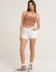 BOZZOLO Basic Cropped Womens Cami image number 4