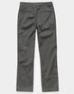 GROM Ride Right Boys Charcoal Stretch Pants image number 2