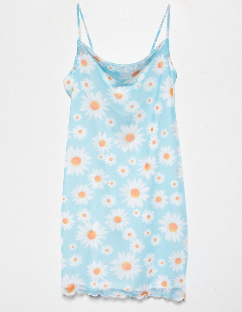 FULL TILT Daisy Girls Mesh Slip Dress image number 1