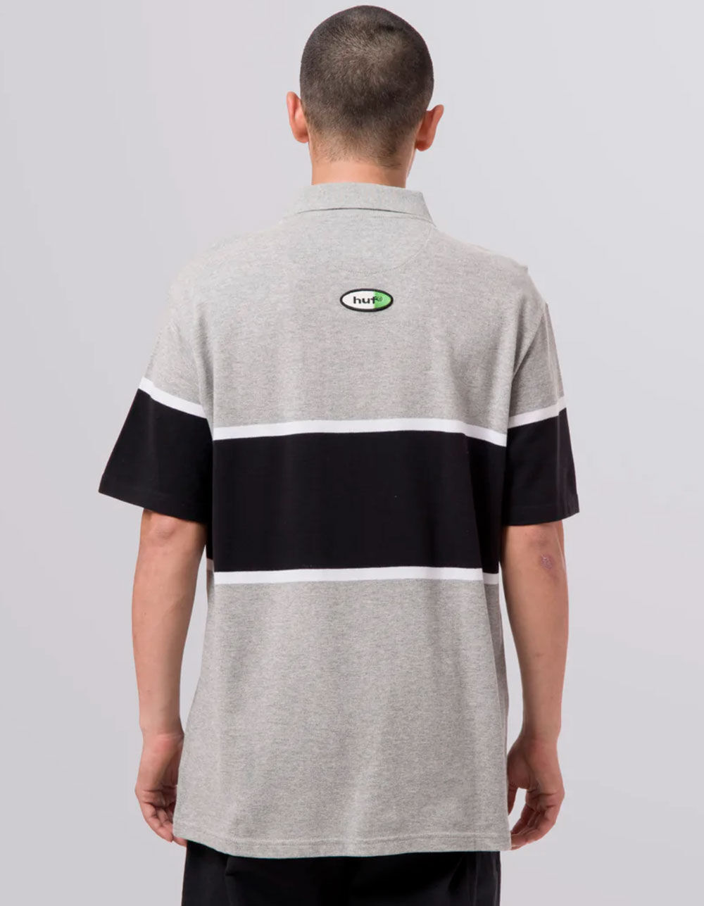 HUF Power Unit Mens Polo Shirt - GRAY | Tillys