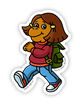 BLANK TAG CO. The Francine Sticker image number 1