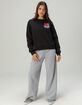 OBEY Heart Womens Crewneck Sweatshirt image number 4