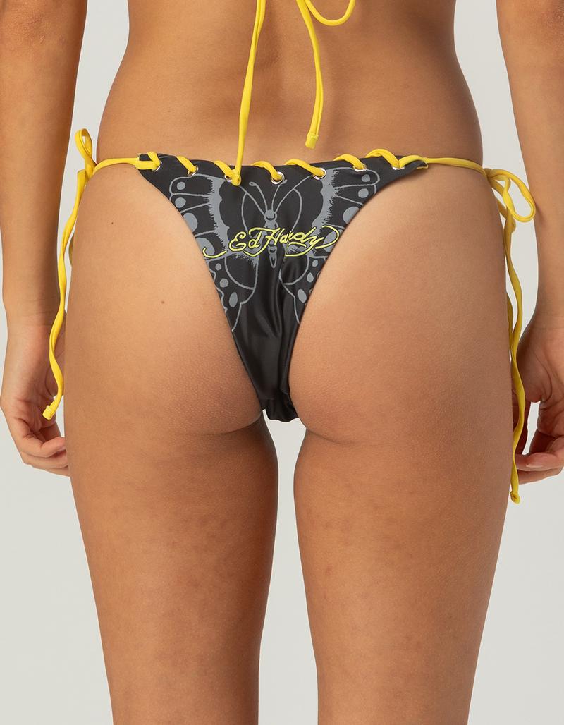 ED HARDY Whipstitch Skimpy Bikini Bottoms image number 3