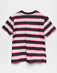 VANS Stripe Time Boxy Girls Tee image number 2