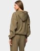 EDIKTED Camo Crush Edikted Oversized Hoodie image number 3