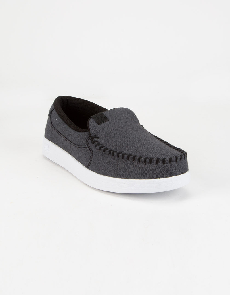 DC SHOES Villain TX SE Slip-On Heather Charcoal Mens Shoes image number 1