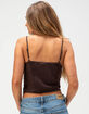 FULL TILT Womens Washed Cami image number 4