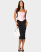 EDIKTED Coquette Mesh Corset image number 3
