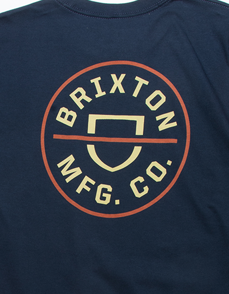 BRIXTON Crest II Mens Tee image number 2