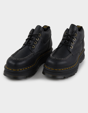 DR. MARTENS Zebzag 4-Eye Mens Leather Boots Alternative Image
