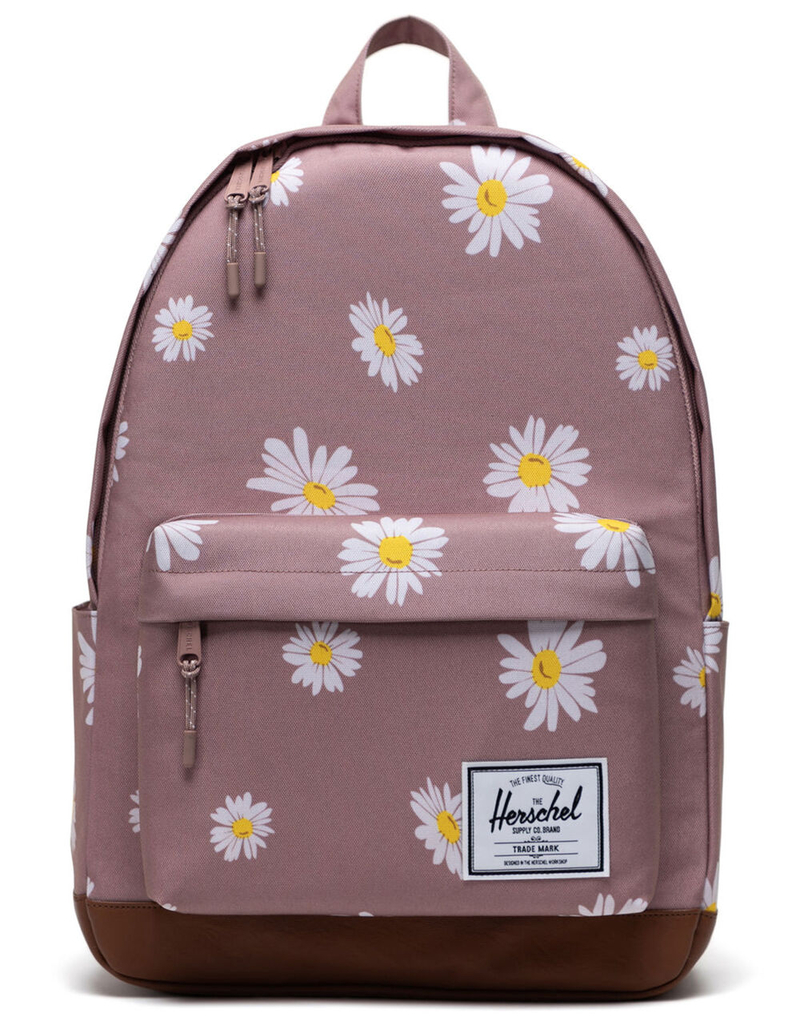 HERSCHEL SUPPLY CO. Classic XL Leather Ash Rose Daisy Backpack image number 0