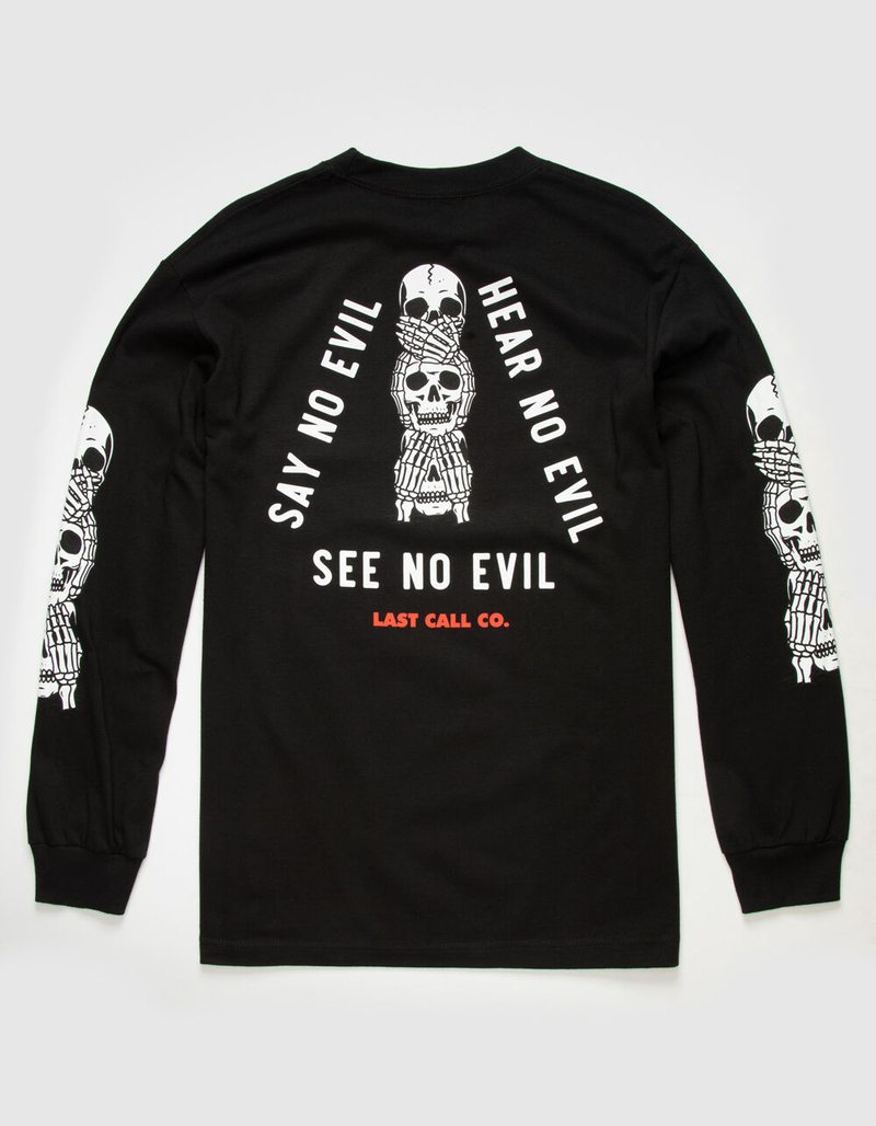 LAST CALL CO. 3 Rules Mens T-Shirt image number 0