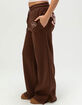 VON DUTCH Womens Wide Leg Sweatpants image number 4