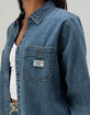 GUESS JEANS Long Sleeve Denim Button Up Womens Shirt image number 5