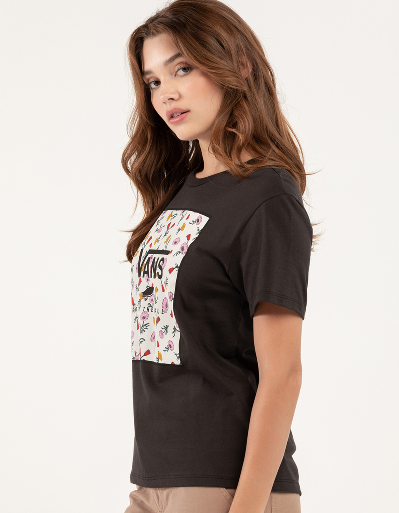 VANS Poppy Box Womens Relaxed Tee image number 2