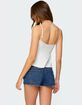 EDIKTED Kelli Floral Babydoll Tank Top image number 5
