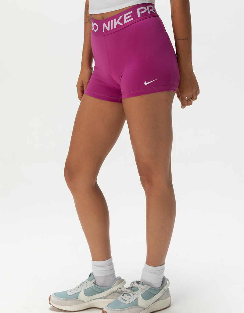 NIKE Pro Womens Compression Shorts ORCHID Tillys