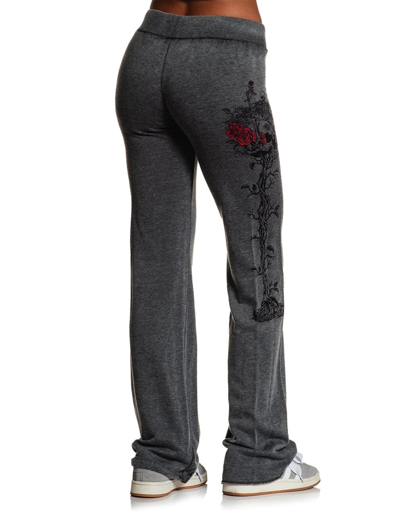 AFFLICTION Roses For The Dead Womens Sweatpants image number 3