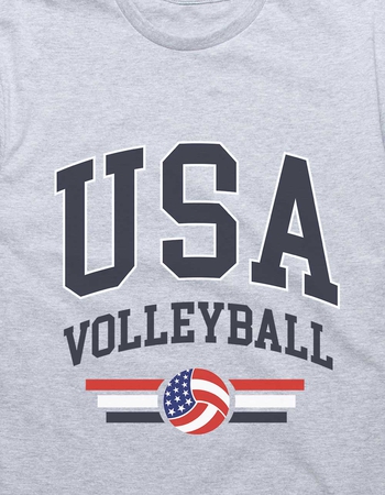 VOLLEYBALL Collegiate USA Unisex Tee Alternative Image