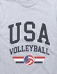 VOLLEYBALL Collegiate USA Unisex Tee image number 2