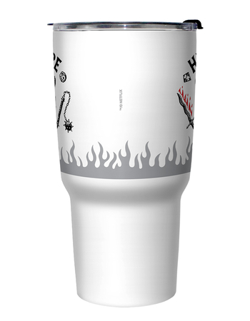 STRANGER THINGS 27 oz Hellfire Logo Flame Travel Mug Alternative Image