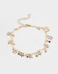 FULL TILT Multi Star Charm Anklet image number 2