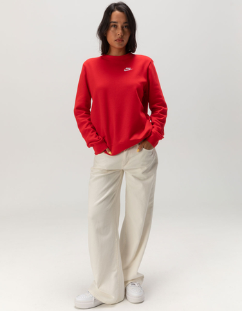 NIKE Sportswear Club Fleece Womens Crewneck Sweatshirt Alternative Image
