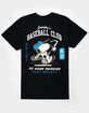 RIOT SOCIETY x Peanuts Snoopy's Baseball Club Mens Tee image number 1