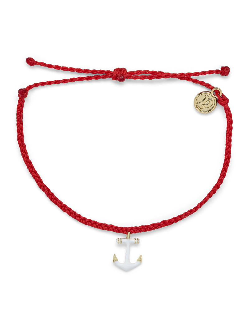 PURA VIDA Anchors Red Bracelet image number 0