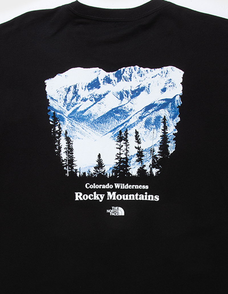 THE NORTH FACE Places We Love Rocky Mountains Mens Tee image number 2
