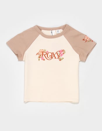 ROXY Bouquet Girls Raglan Tee Primary Image