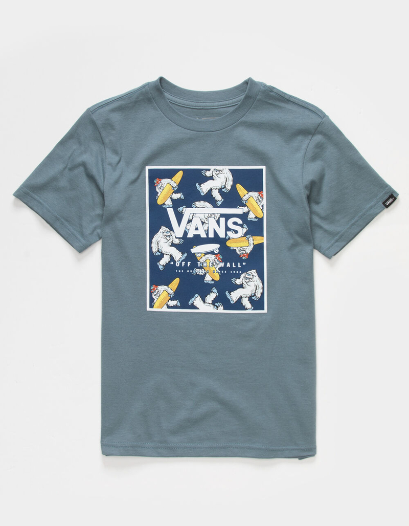 VANS Print Box Yeti Little Boys Tee (4-7) image number 0