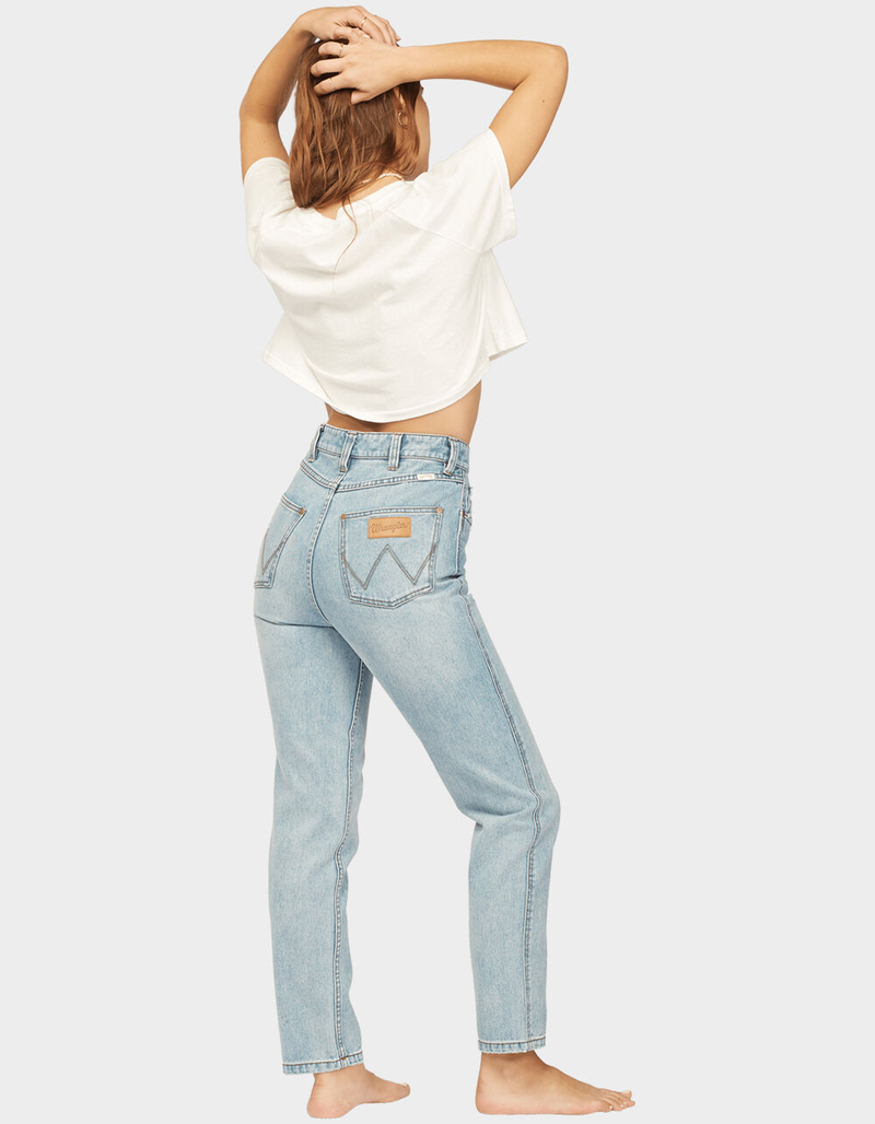 BILLABONG x Wrangler She's Cheeky Womens High Waist Denim Jeans image number 2
