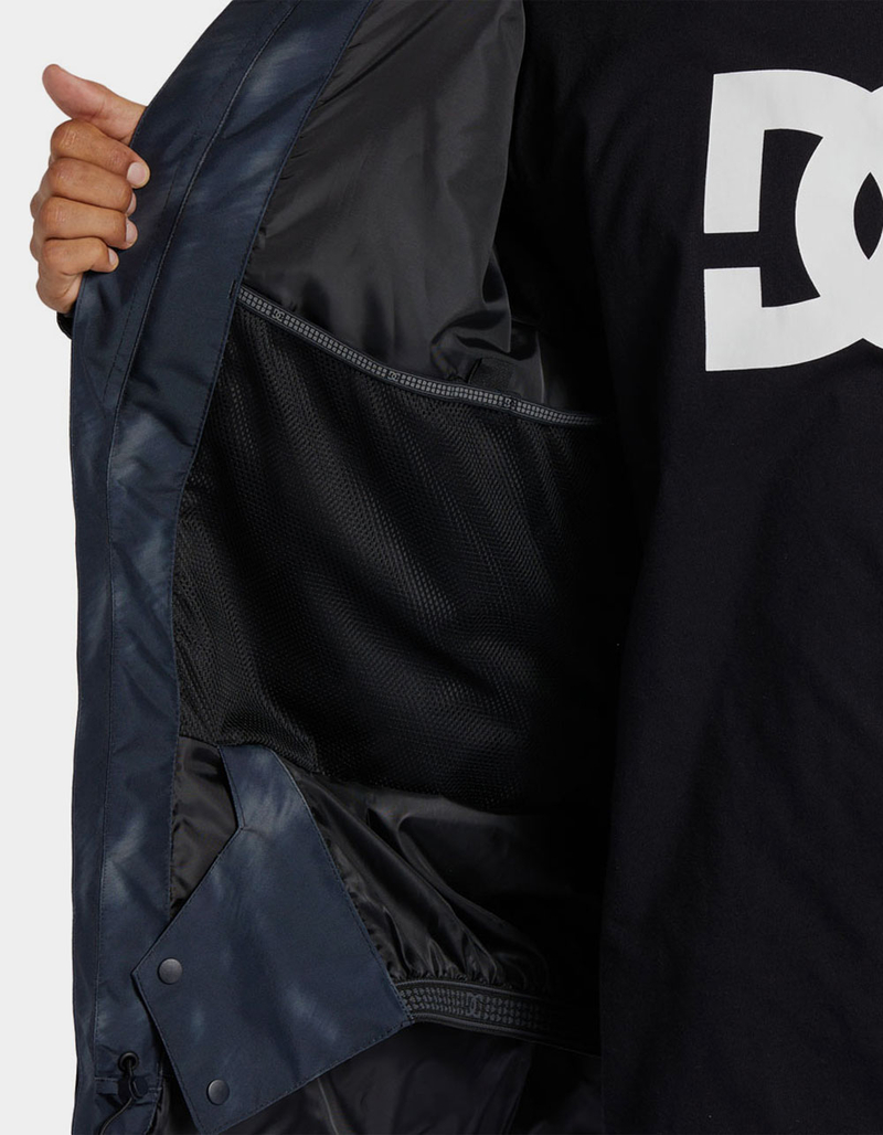DC SHOES Basis Print Mens Snow Jacket image number 3