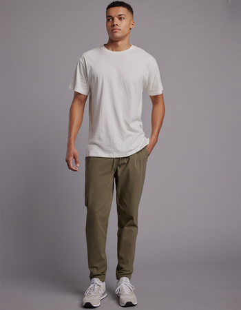 RSQ Mens Twill Jogger Pants Primary Image