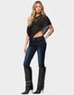 EDIKTED Eloise Low Rise Skinny Jeans image number 4