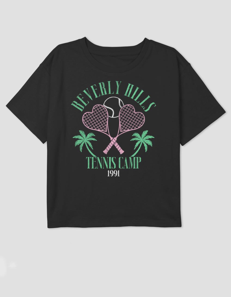 BEVERLY HILLS Tennis Camp Girls Crop Tee image number 0