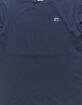 RUSSELL ATHLETIC Baseliner Navy Mens T-Shirt image number 2