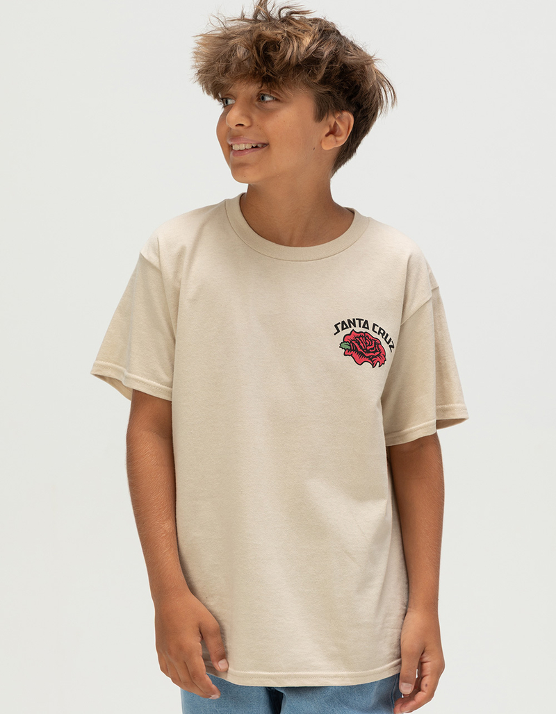 SANTA CRUZ Dressen Rose Solo Boys Tee image number 4