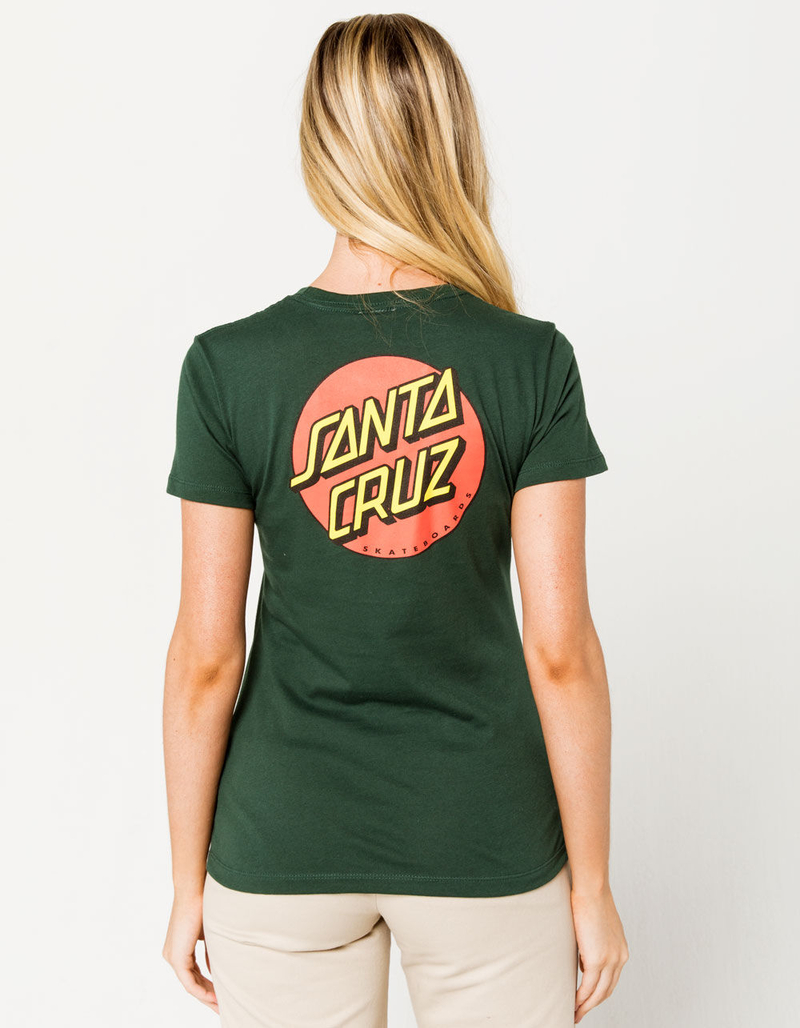 SANTA CRUZ Classic Dot Forest Womens Tee image number 0