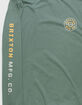 BRIXTON Crest Mens Tee image number 3