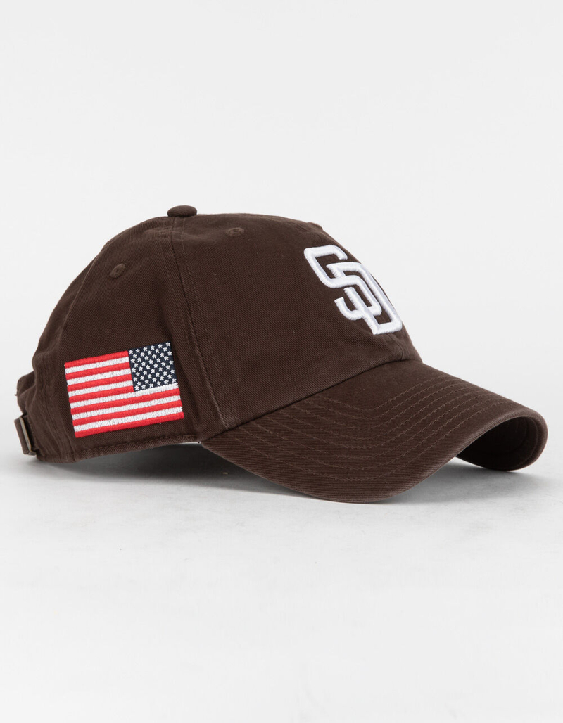 47 BRAND San Diego Padres Heritage '47 Clean Up Strapback Hat image number 2