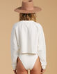 BILLABONG x The Salty Blonde Worn Right Womens Crew Sweatshirt image number 3