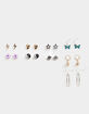 FULL TILT 9 Pack Dice Alien & Star Earring Set image number 1