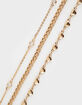 FULL TILT 5 Pack Chain/Heart Beaded Bracelet Set image number 4